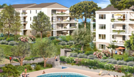 travaux debut blue park programme immobilier neuf antibes