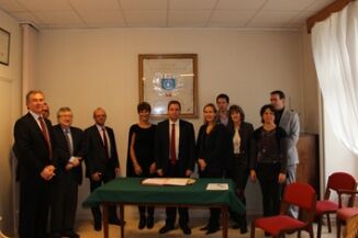 signature partenariat mairie chapelle sur erdre gambetta locatif