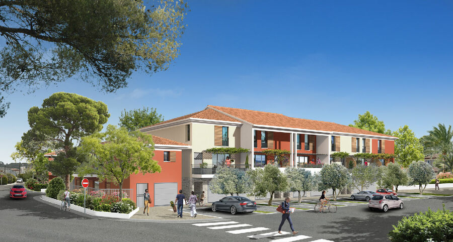 perspective programme immobilier neuf pradet var 83 groupe gambetta