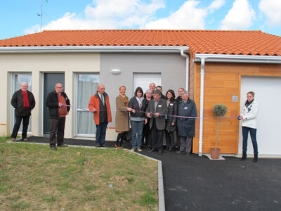 Inauguration de 5 maisons locatives à Saint-Laurent-de-la-Plaine