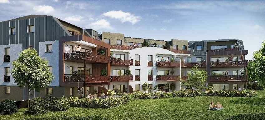 perspective programme immobilier neuf groupe gambetta cholet
