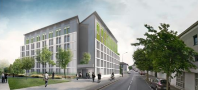 perspective residence neuve locatif tours groupe gambetta