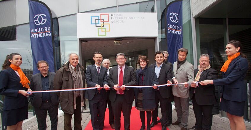 inauguration maison internationale de sejour paris groupe gambetta