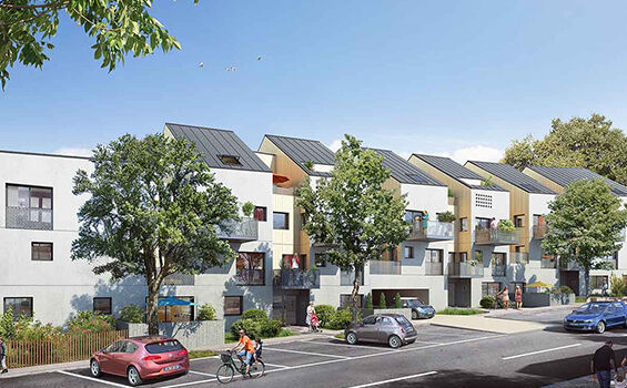 perspective topaze programme immobilier neuf nantes groupe gambetta