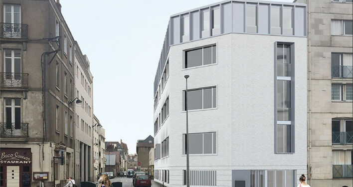perspective nantes programme immobilier neuf locatif allee baco nantes metropole