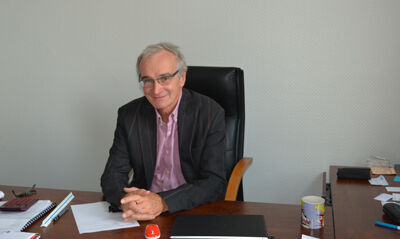 ￼Michel Cornu, président de Rives de Loire Promotion