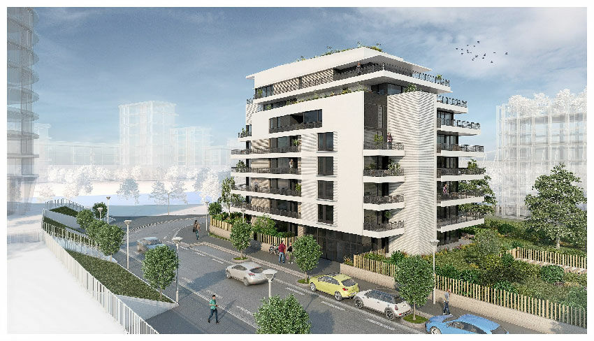 perspective programme immobilier neuf tours groupe gambetta