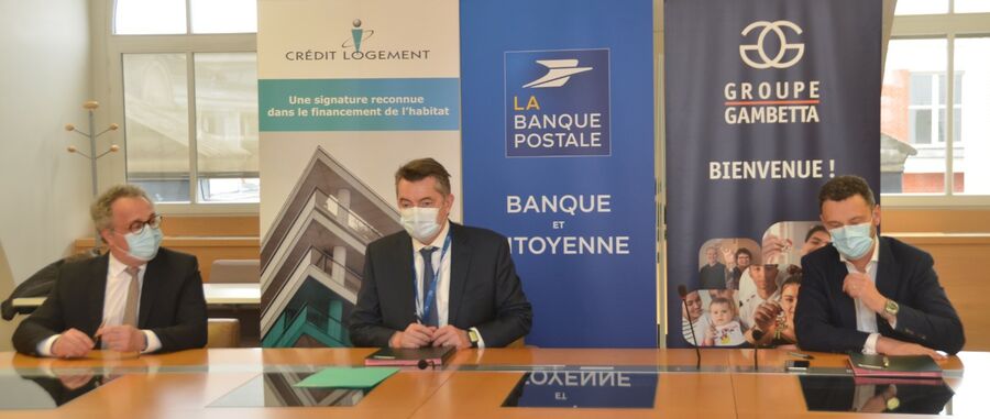 Photo signature LBP Gambetta Crédit Logement